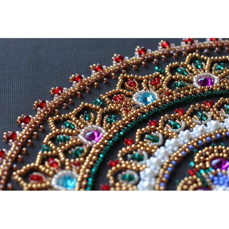 Main Bead Embroidery Kit Mandala