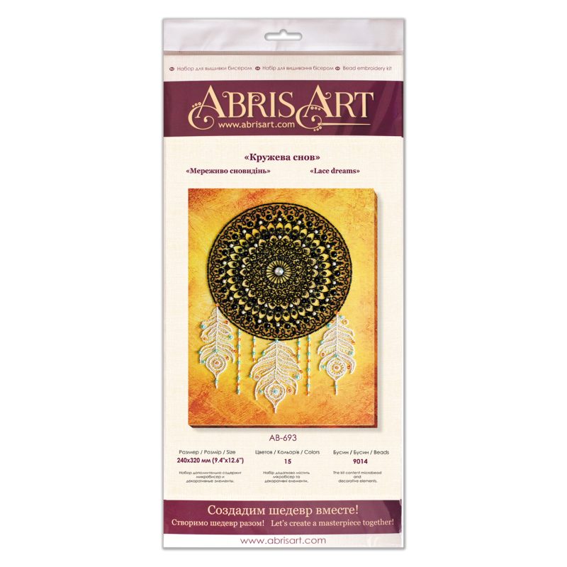 Main Bead Embroidery Kit Lace dreams