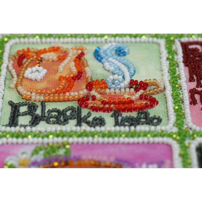 Main Bead Embroidery Kit Tea map