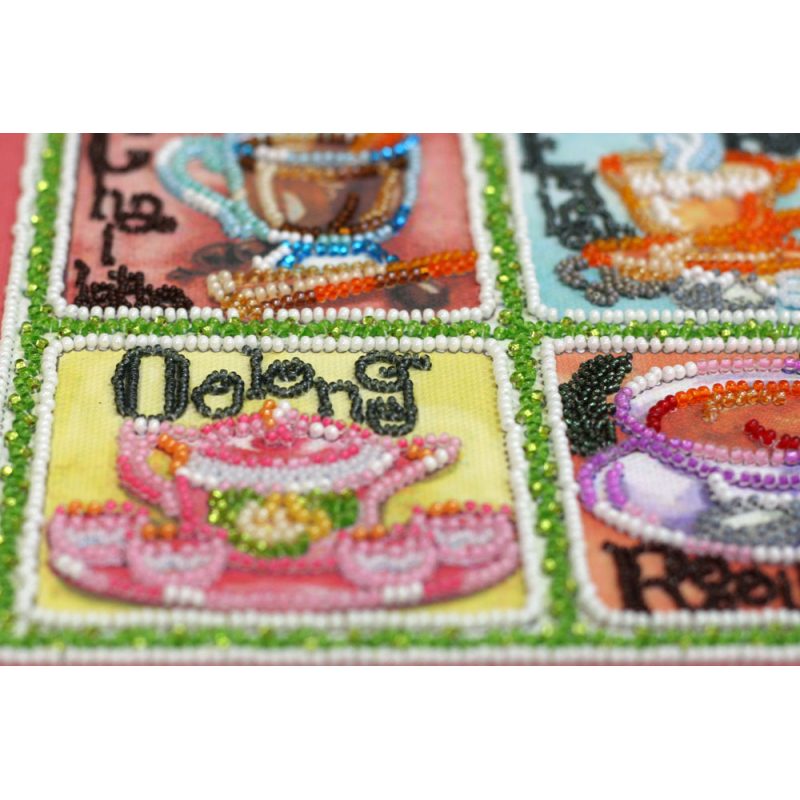 Main Bead Embroidery Kit Tea map