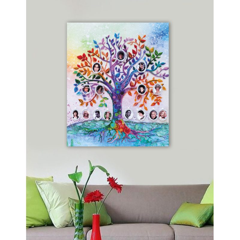 Main Bead Embroidery Kit Family tree