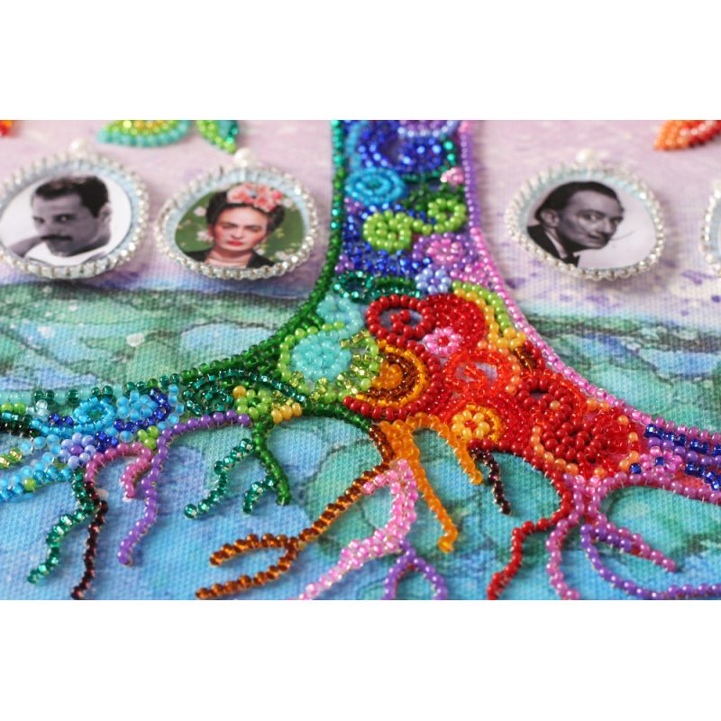 Main Bead Embroidery Kit Family tree