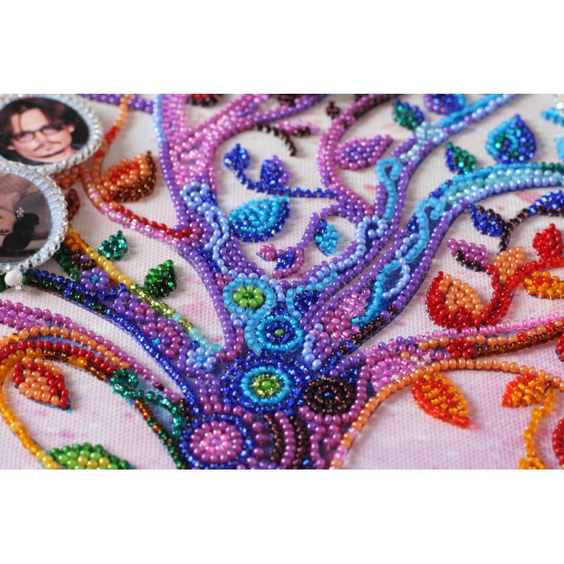 Main Bead Embroidery Kit Family tree