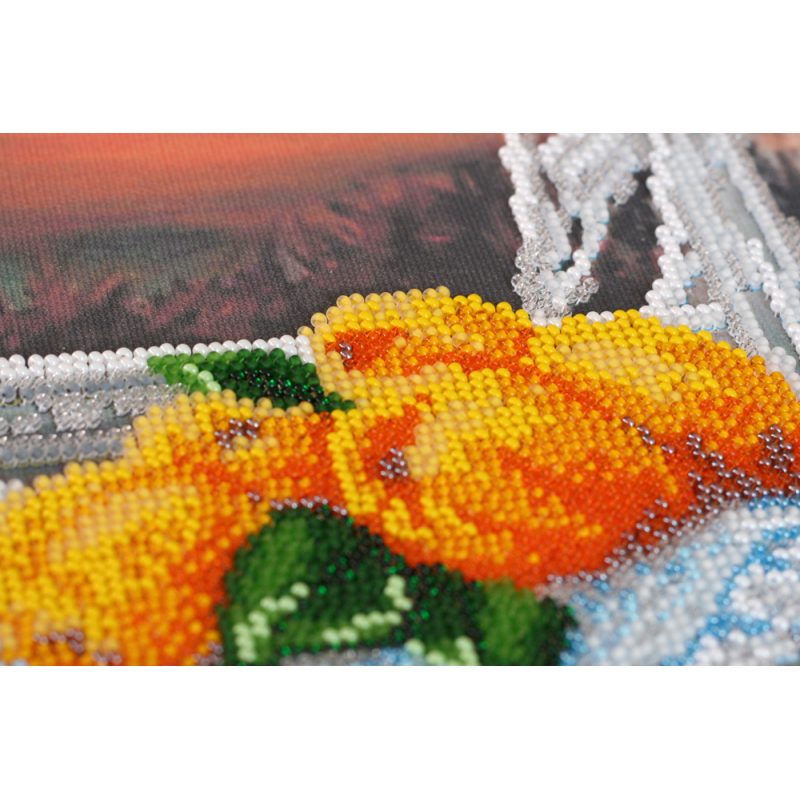 Main Bead Embroidery Kit Still life with quince