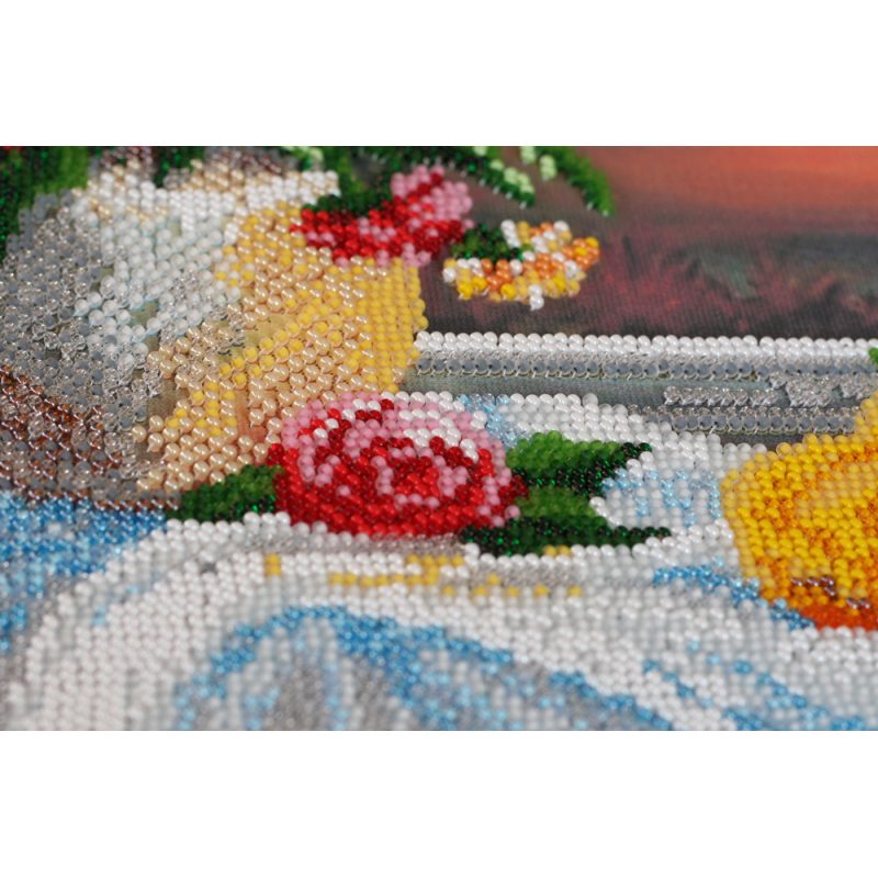 Main Bead Embroidery Kit Still life with quince