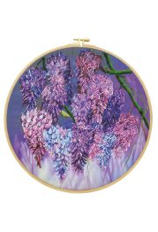 Main Bead Embroidery Kit Wisteria