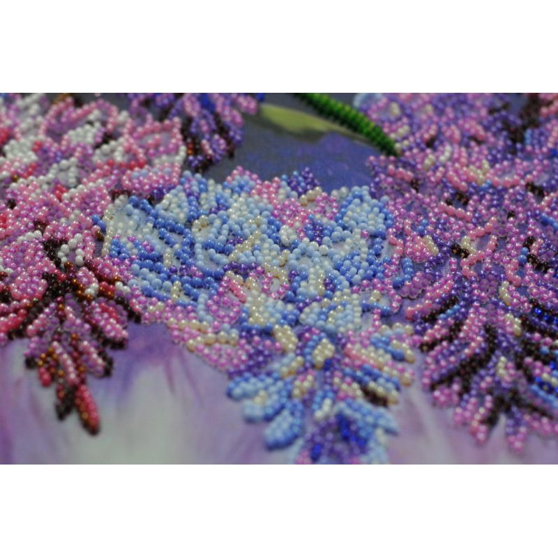 Main Bead Embroidery Kit Wisteria