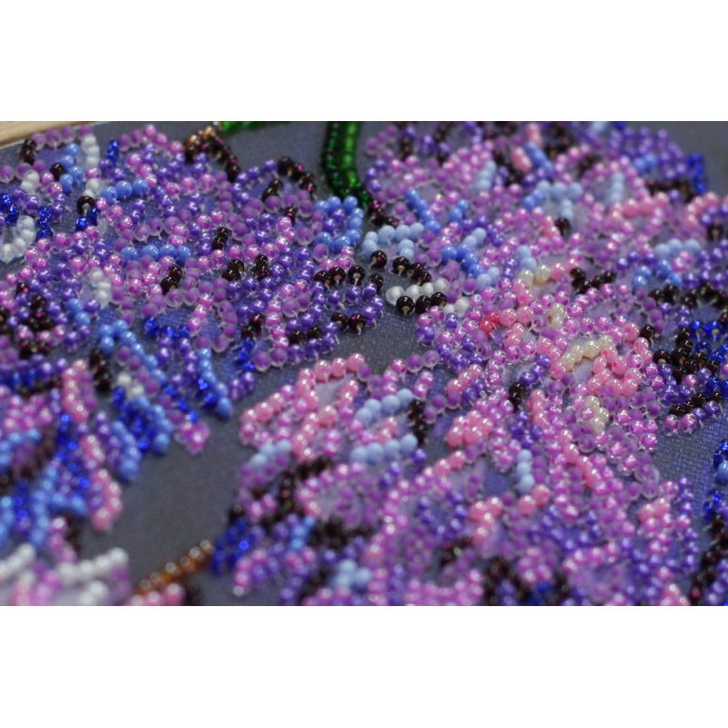 Main Bead Embroidery Kit Wisteria