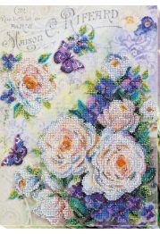 Main Bead Embroidery Kit Flowers for your beloved