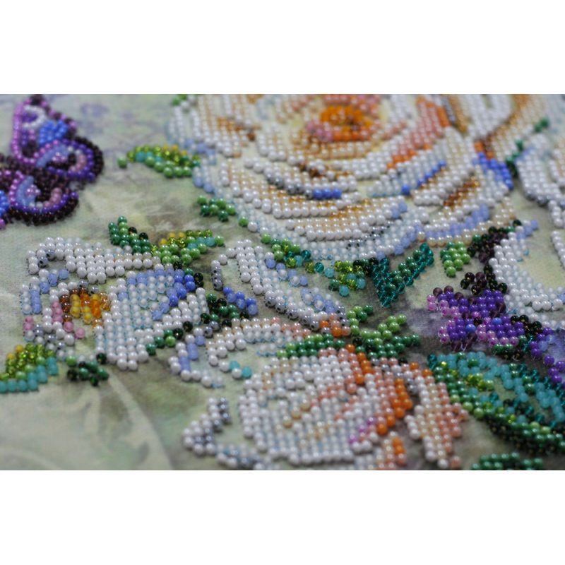 Main Bead Embroidery Kit Flowers for your beloved