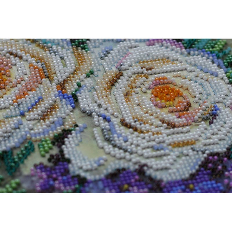 Main Bead Embroidery Kit Flowers for your beloved