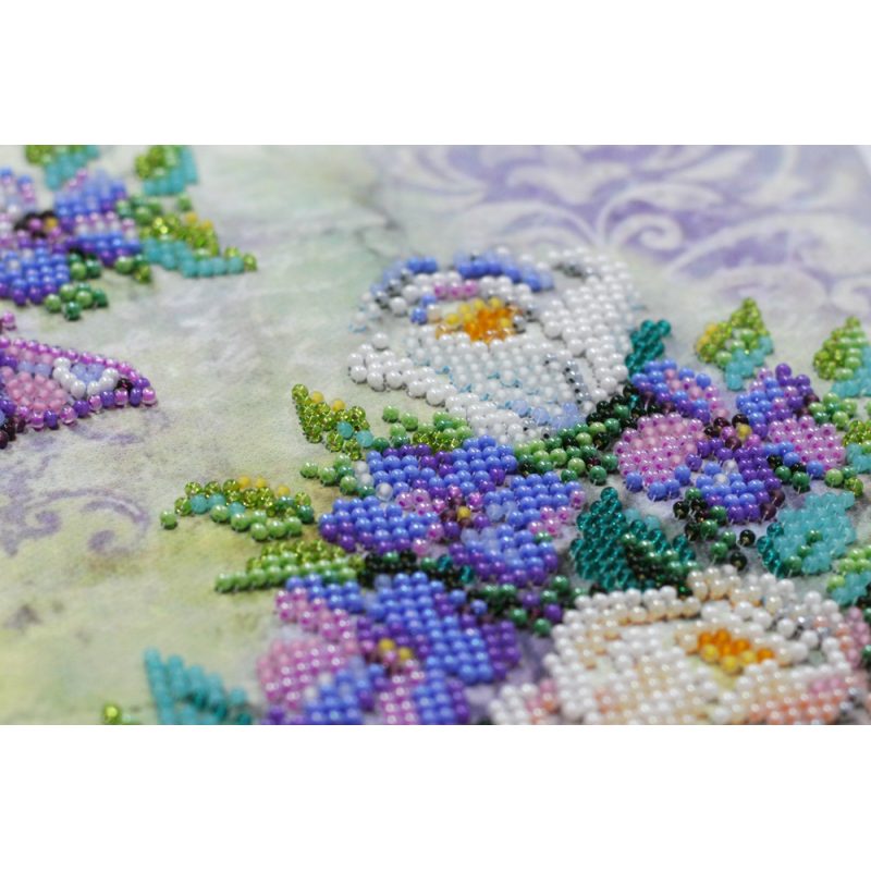 Main Bead Embroidery Kit Flowers for your beloved