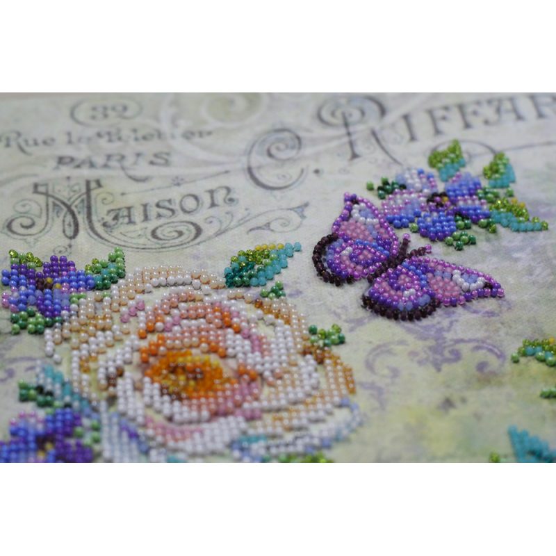 Main Bead Embroidery Kit Flowers for your beloved