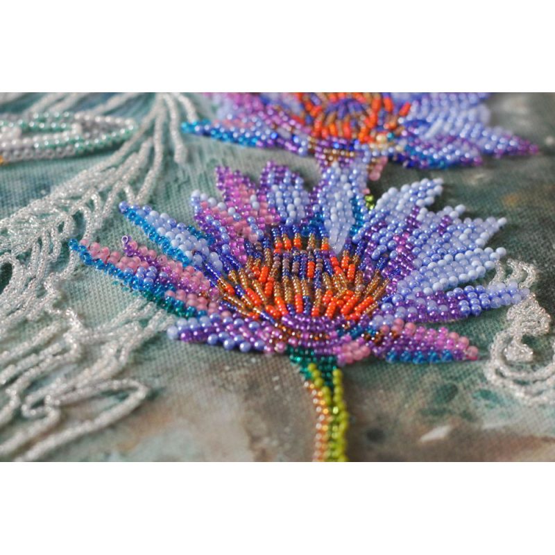 Main Bead Embroidery Kit Golden beetle
