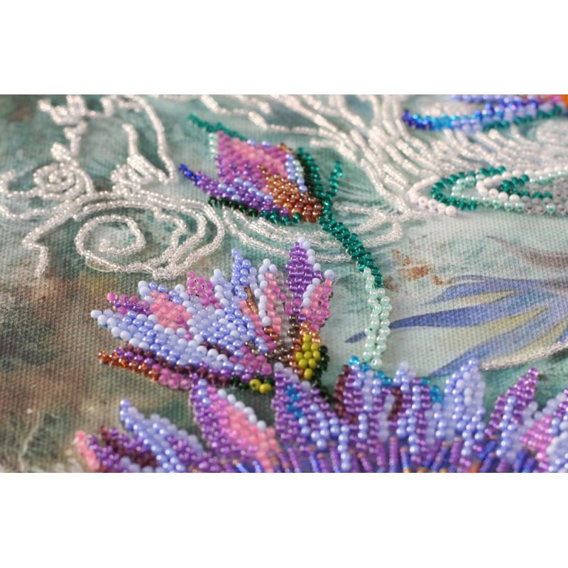 Main Bead Embroidery Kit Golden beetle