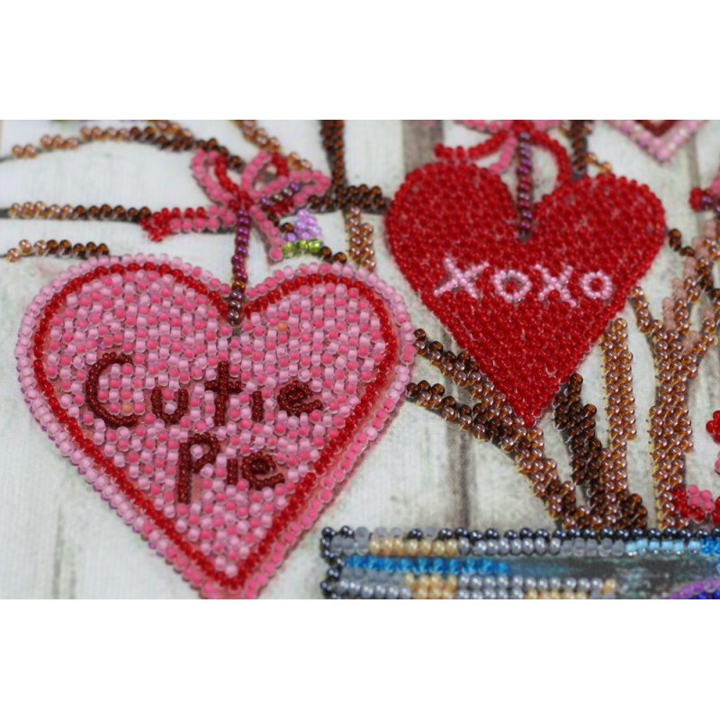 Main Bead Embroidery Kit About love