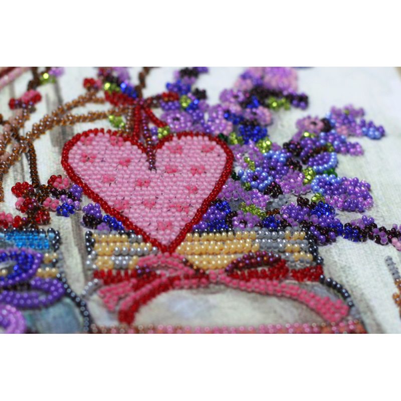 Main Bead Embroidery Kit About love