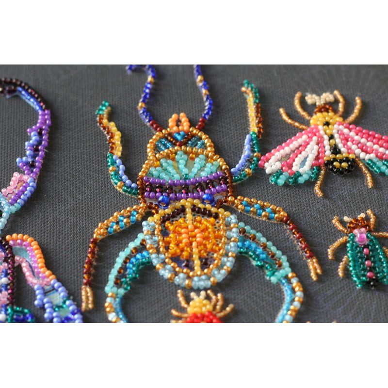 Main Bead Embroidery Kit Beetles
