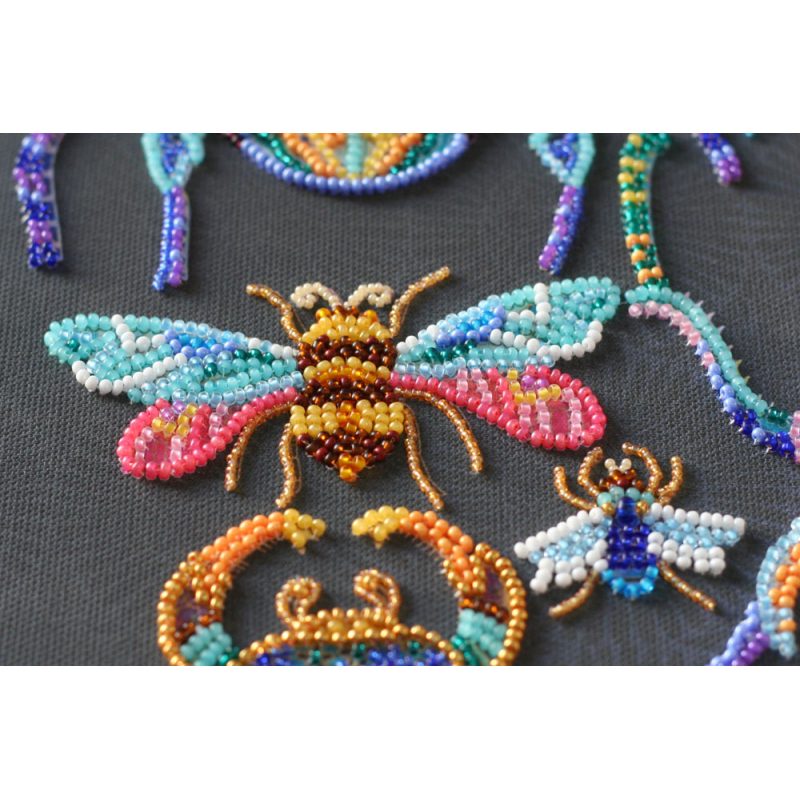 Main Bead Embroidery Kit Beetles