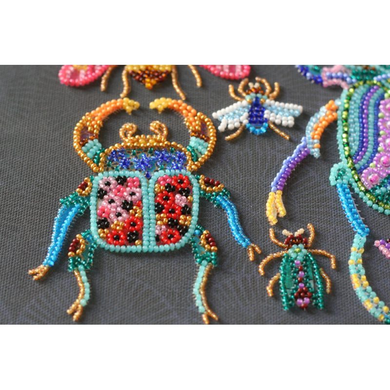 Main Bead Embroidery Kit Beetles