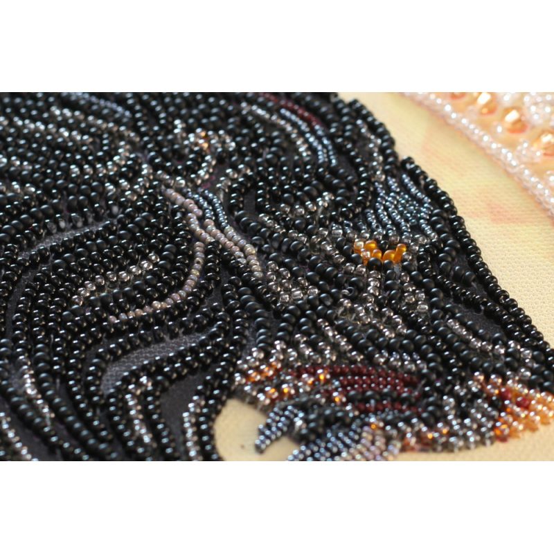 Main Bead Embroidery Kit Black Diamond