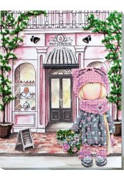 Main Bead Embroidery Kit Having a dessert