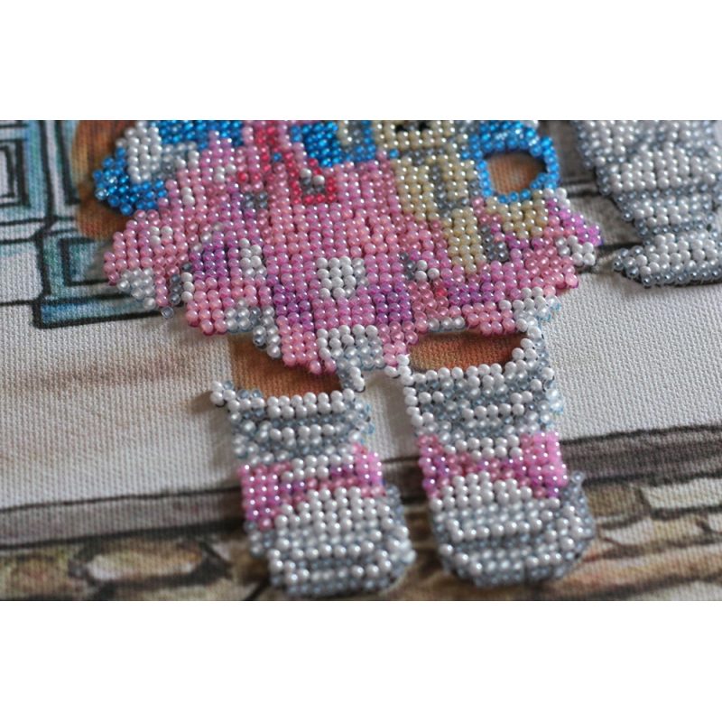Main Bead Embroidery Kit Meeting in the cafe