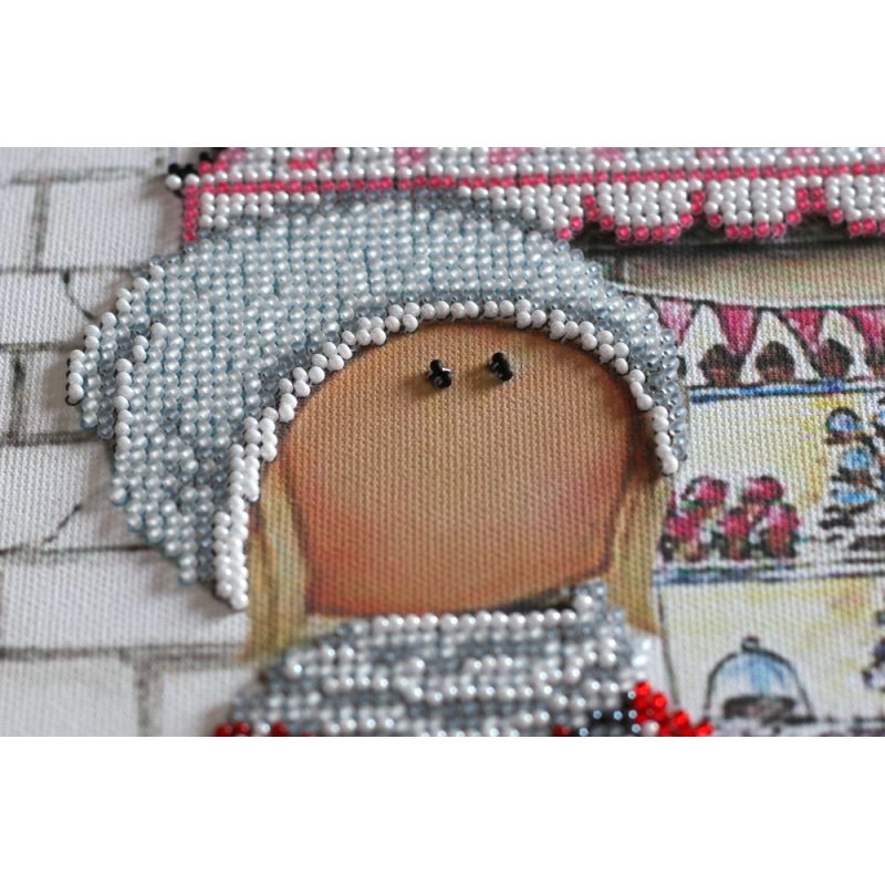 Main Bead Embroidery Kit Meeting in the cafe