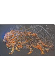 Main Bead Embroidery Kit Golden lion