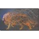 Main Bead Embroidery Kit Golden lion