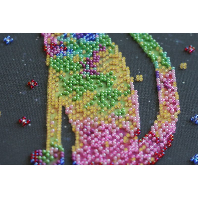 Main Bead Embroidery Kit Kittens' purrings