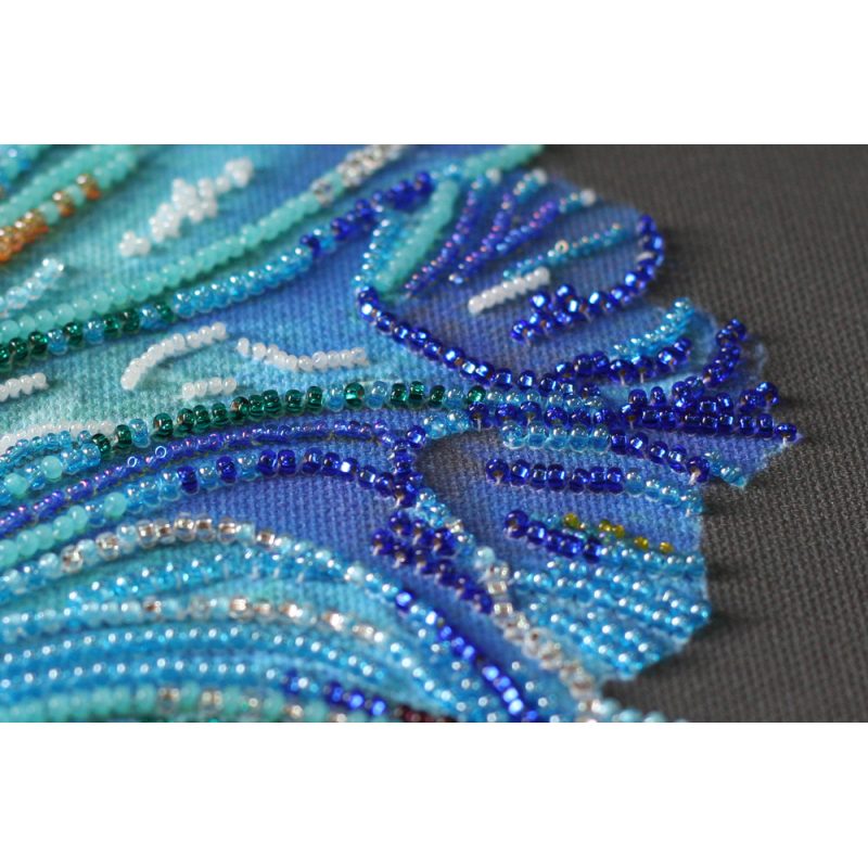 Main Bead Embroidery Kit Blue gold