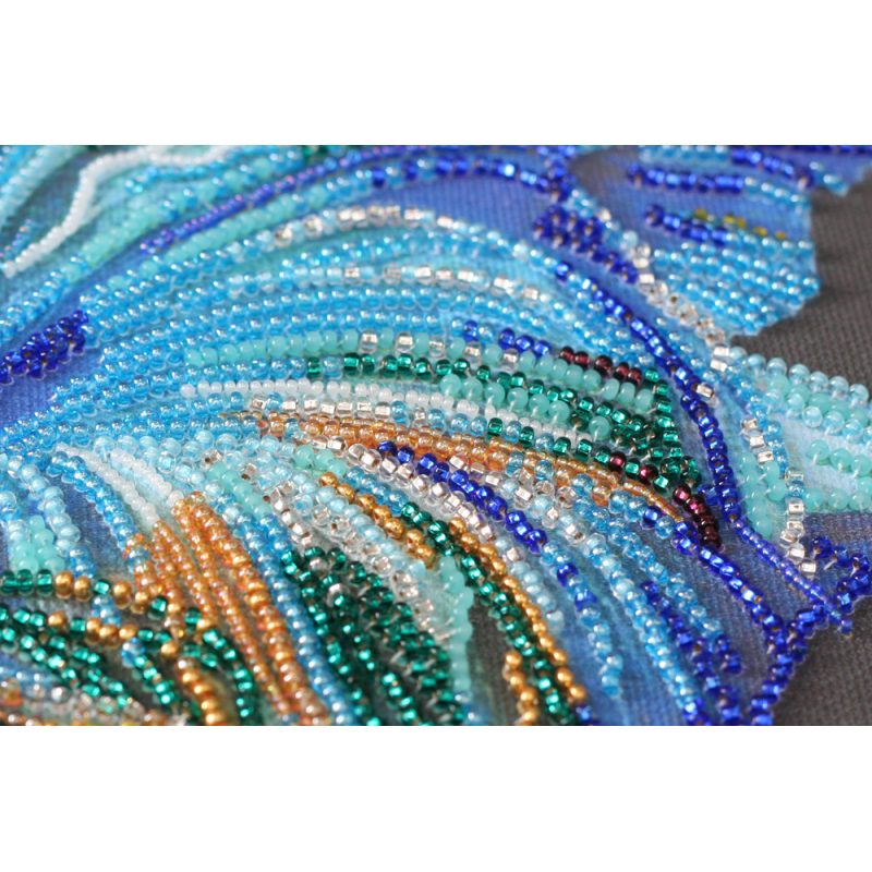 Main Bead Embroidery Kit Blue gold