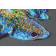 Main Bead Embroidery Kit Blue gold