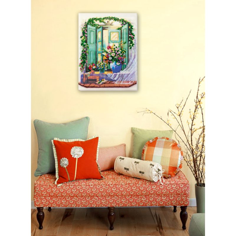 Main Bead Embroidery Kit Summer sketch