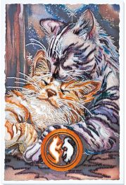 Main Bead Embroidery Kit Purring