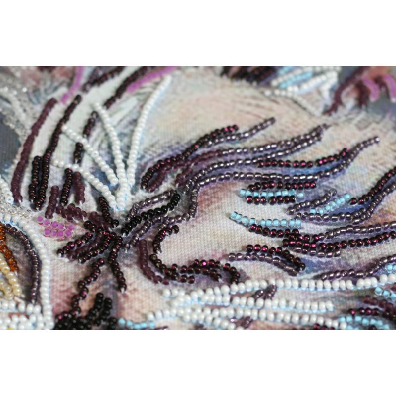 Main Bead Embroidery Kit Purring