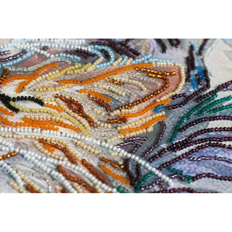 Main Bead Embroidery Kit Purring
