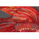 Main Bead Embroidery Kit Red gold