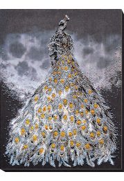 Main Bead Embroidery Kit Gold in silver