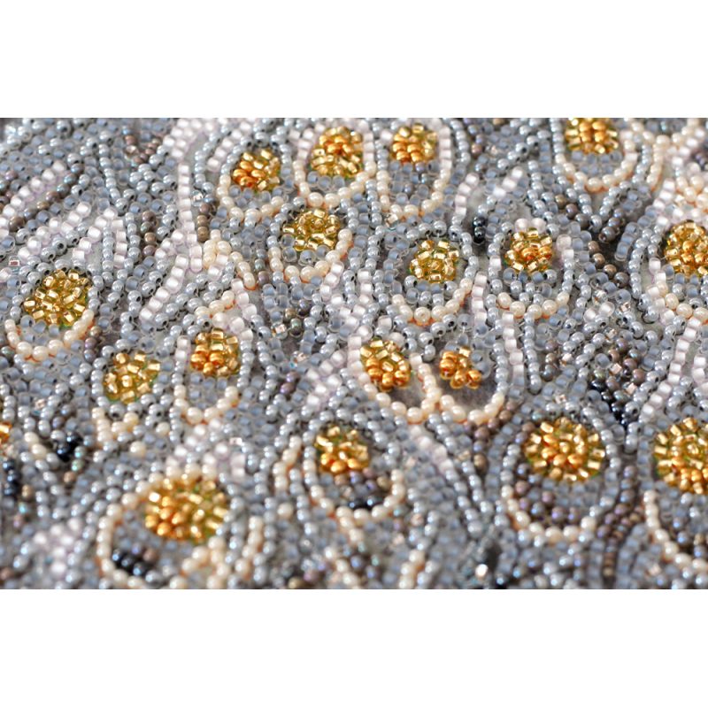 Main Bead Embroidery Kit Gold in silver