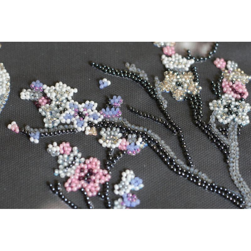 Main Bead Embroidery Kit Night sakura