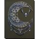 Main Bead Embroidery Kit Moon pattern