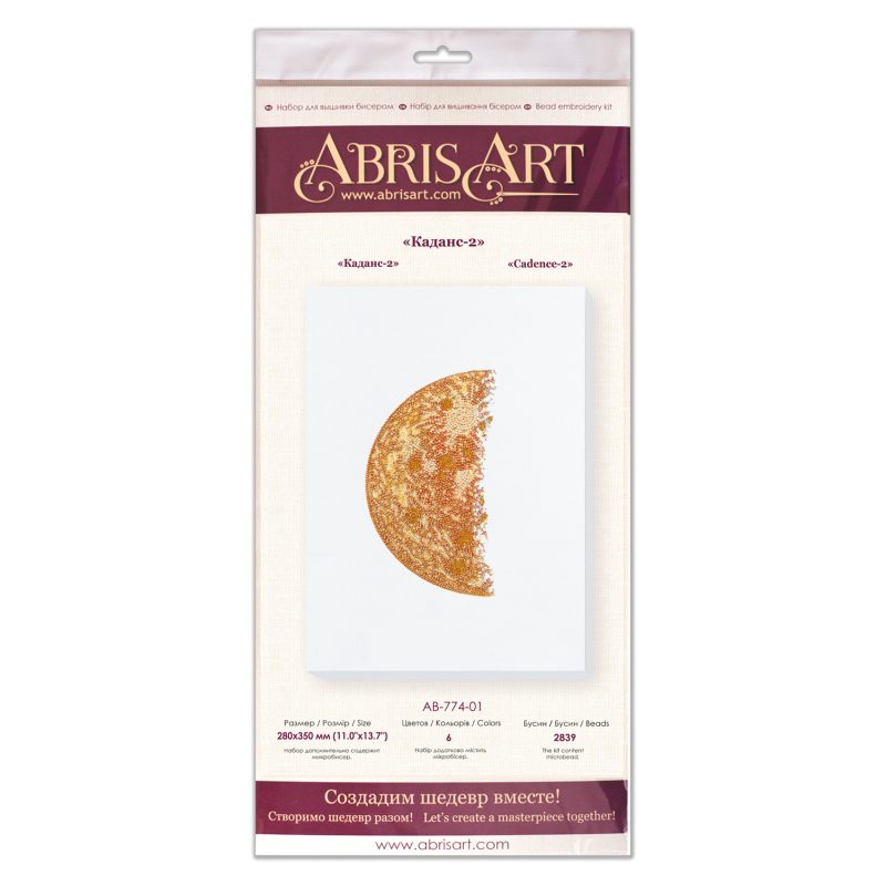 Main Bead Embroidery Kit Cadence-2 white