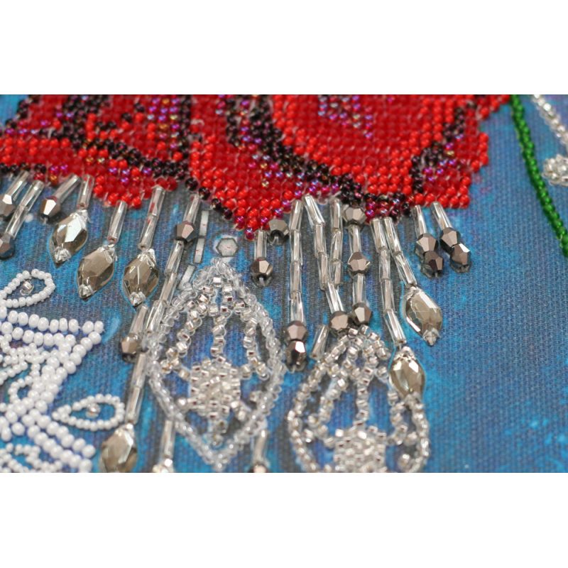 Main Bead Embroidery Kit Night flowers