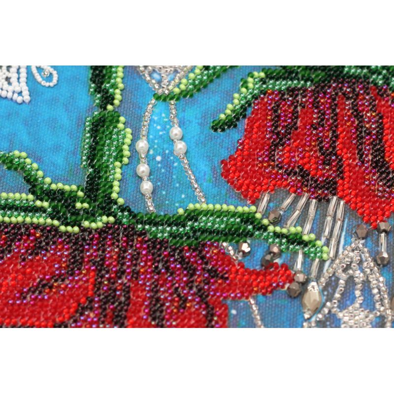 Main Bead Embroidery Kit Night flowers