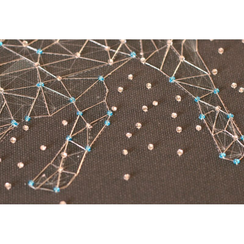 Main Bead Embroidery Kit Constellation Taurus