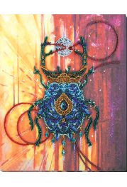 Main Bead Embroidery Kit Faberge beetle