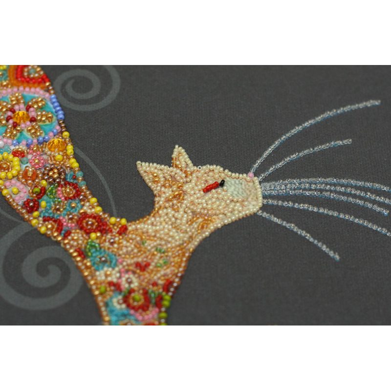 Main Bead Embroidery Kit Kitty