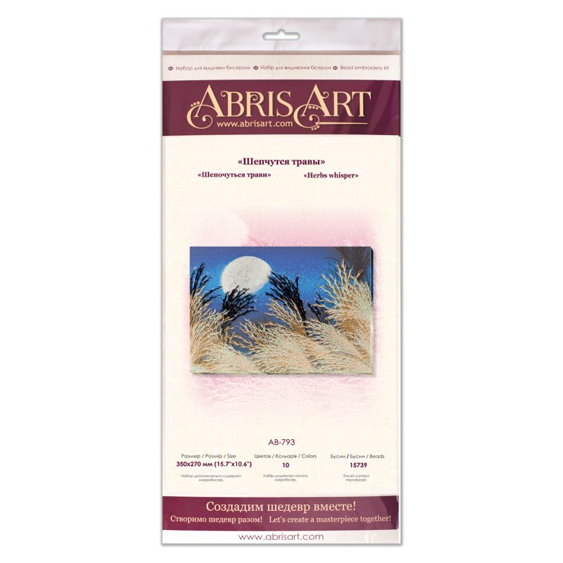 Main Bead Embroidery Kit Herbs whisper